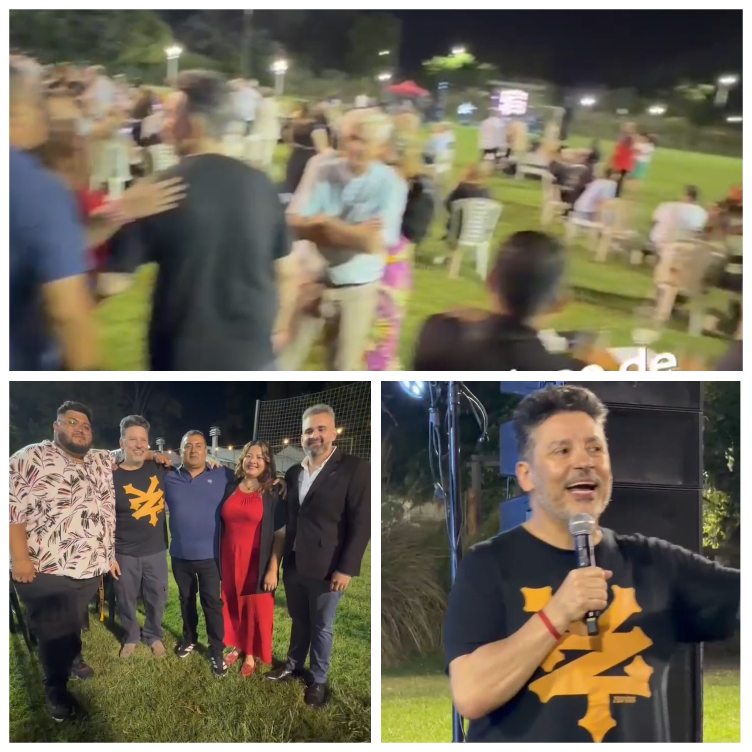 Encuentro intereligioso fraterno de agradecimiento y unidad. Brindis de fin de año. Merlo avanza🕊️